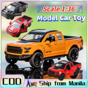 1:36 Alloy Model Toy Car Ford Ranger Pickup Truck Car Model for Kids Doors Openable Ornaments Gift