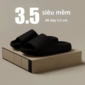 Dép Lê Mùa Hè EVA Nam Nữ Đế Mềm Dày Thời Trang Đi Trong Nhà Và Ngoài Trời