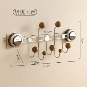 New Home 100 Pieces Doorway Premium Solid Wood Suction Hooks No Drilling Traceless Multi-Functional Wall Hanging Hooks
