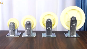 Heavy Duty Universal & Fixed Brake Casters: 3/4/5\" Silent Handcart & Trailer Solutions