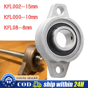 8-17mm Pillow Block Bearing Zinc Alloy Insert Linear Bearing Shaft Self-aligning Mounted Block Housing Durable Hardware