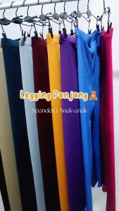 Celana Legging Anak / Legging Panjang Anak Usia 3 - 12 tahun