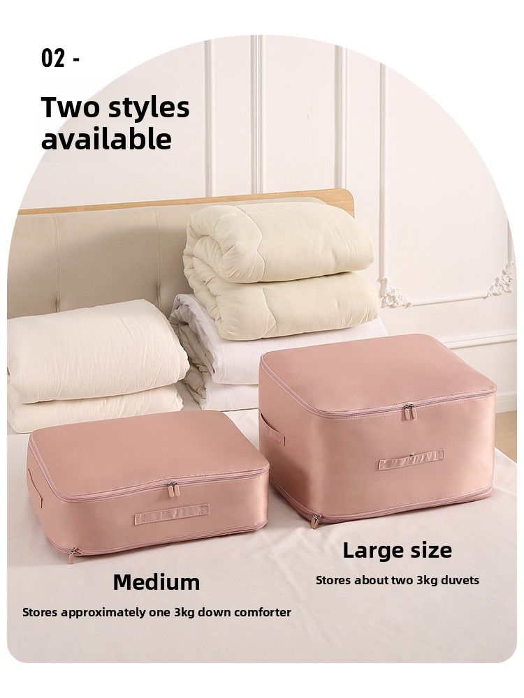 MIRUIDUO Vacuum Compression Storage Bag, Dustproof & Moistureproof Organizer For Quilts, Silk Quilts, Down Jackets & Clothing
_voghion.com