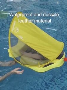 MAMBOBABY Air-Free Chest Type Floater with Canopy and Tail for 3-24 mos