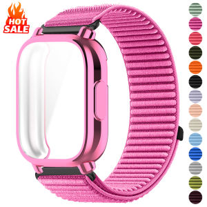 Case+Nylon Sport Strap For Redmi Watch 5 Active Band TPU Soft Case Screen Protector For Redmi Watch 5 Lite Watchband Accessories