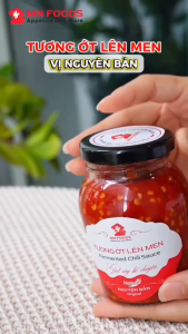 Tương Ớt Lên Men 205g - Vị Nguyên Bản Lên Men Tự Nhiên Không Chất Bảo Quản