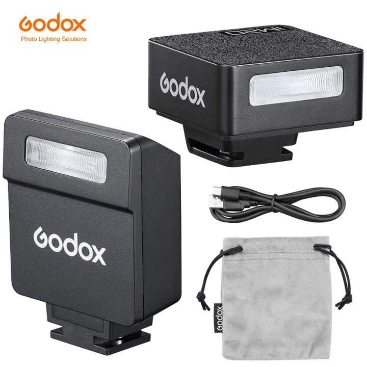 Godox iFlash IM22 IM20 Mini Camera Flash Manual Overhead Flash Built-in Lithium Battery 5 Models Levels Universal Hot Shoe Mount