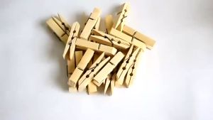 Natural Wooden Clip Mini Clothespins Wood Clip Decorative Photos for Photo Paper Clips Craft Decoration Clothes pins