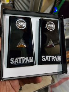 PANGKAT SATPAM FULL MIKA AKRILIK
