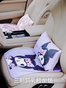 100% Authentic Sanrio Hello Kitty Car Accessories Seat Cushion Latex Mat Cushion Kuromi Office Long-Sitting Student Classroom Chair Cushion Seat Cushion Breathable Chair Stool Cushion Cushion Melody Seat Cushion Cinnamoroll LFB169