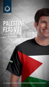 Kaos Palestina Pria Distro Muslim Tsiyaby - Kualitas & Desain