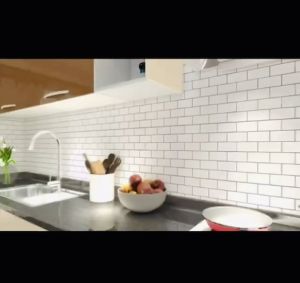 🚚 ส่งใน 24 ชั่วโมง ⚡️ วอลเปเปอร์ห้องครัว 3D สติ๊กเกอร์ติดผนังกระเบื้องกระเบื้องอิฐโมเสคมีกาวในตัว วอลเปเปอร์ กันน้ำมัน กันน้ำ มีกาวในตัว  ขนาด 12x12 นิ้ว ลอกออกได้ ตกแต่งให้บ้านน่าอยู่มากขึ้นของตกแต่งบ้านแต่งครัวสินค้าจัดส่งในประเทศไทย