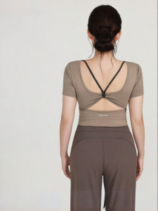 MaxRun World | Bra-Free Tight Fitting Sport Top Womens Yoga & Pilates