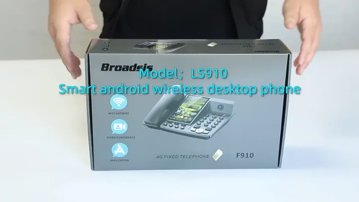 4G Android Fixed Wireless Desktop Phone Video Telephone WIFI Hotspot ...