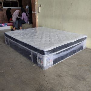 Kasur Spring bed 160x200 Tebal 40cm / Springbed Plushtop Double Busa No 2 Murah Cirebon Tegal Brebes Pemalang Pekalongan Indramayu Tasikmalaya Bandung Jakarta Bogor Depok Tangerang Bekasi
