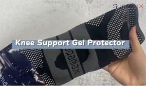 Supamax Superior Elastic Knitted Knee Protector Knee Guard Knee Braces for Exercise Cycling Strength Training Hiking Gym Accessories Fitness Accessories Basikal Skateboard Squat Roller Blade Treadmill Running Badminton Basketball