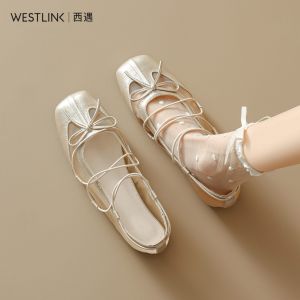 Breathable Ballet Style Flat Shoes