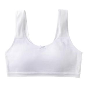 Girls Cotton Sports Bra Breathable Development Period Underwear Female Teenagers Comfortable Small Vest Tank Top Innerwear