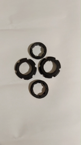 TMX 155 FRONT SHOCK COVER RUBBER (REPLACEMENT) QTY: 1 SET (2 PCS UPPER 2 PCS LOWER)