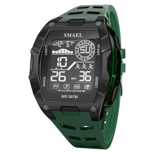 SMAEL | SMAEL Men Sports Quartz Watch Dual Display LED Electronic Digital Man Wristwatches Waterproof Military Watch Relogios Masculino