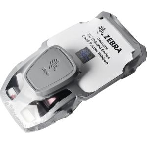 Original Zebra Ribbon Cartridge Printing Consumables 800300-301CN/250CN /252CN/250DW/250TW YMCKO Color Ribbon Printing Supplies For PVC Card Printer Zebra ZC100/300 Printing Supplies