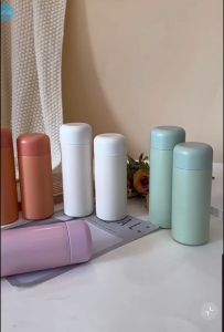TUMBLER TERMOS PASTEL 320 ML VACUUM BOTTLE CUP INSULATED MUG HOT & COOL STAINLESS STEEL 304 / TERMOS TAHAN PANAS & DINGIN / COFFEE TUMBLER
