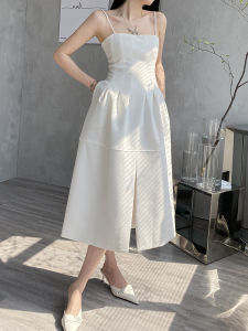 High-Waist Sleeveless Black Dress For Plus Size Women Summer Fashion Opened-Up Button-Up Casual Work Clothing