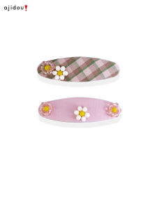 ajidou | Kẹp Tóc Bên Chic Daisy và Nơ