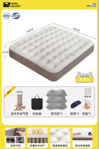 Self Inflating Portable Mattress for Camping