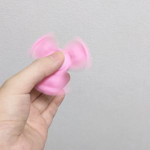 2-in-1 Pop It Fidget Spinner with Key Chain Hook Stress Relief Toy