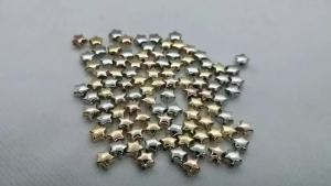 iYOE 100pcs CCB Acrylic Star Beads Heart Spacer Beads For Jewelry Making Handmade DIY Necklace Bracelet Accessories