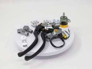 P19 Brake Master Clutch CNC L+R Universal Set With Side Mirror Holder P19 single & dual BRAKE MASTER
