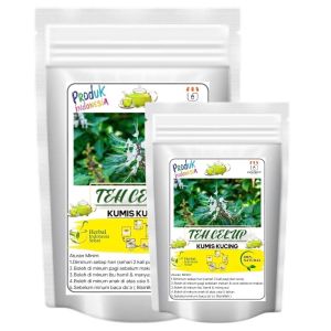 Teh daun kumis kucing kering/kumis kucing herbal kemasan hemat/200 gr