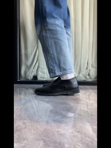 Size 39-44 Mens Fashion Black Business Leather Shoes Casual Oxfords British Style Formal Shoes