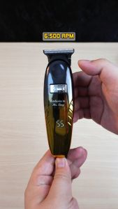 ORIGINAL KM-1742 KEMEI Professional Electric Hair Trimmer Rechargeable Cordless Clipper Home Haircut for Men Beard Shaver Machine Mesin Potong Rambut