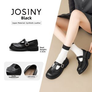 Josiny | Chunky Heel Platform Womens Mary Jane Shoes