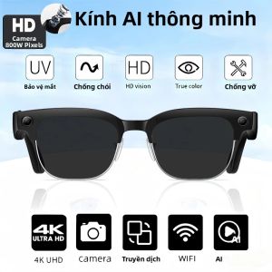 Kính Thông Minh Sony 800W Pixel 2026 Mới Nhận Diện Ảnh AI Cuộc Gọi Bluetooth Dịch Giọng Nói Kính Râm Quay Video Tương Thích Bluetooth 5.3
