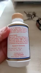A-1 Metal Polish Premium Grade Metal Aluminum Polish 150ml Remove Rust Corrosion