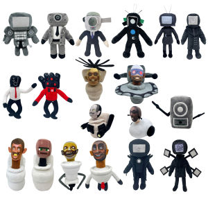 Titan Monitor vs. Toilet Man vs. TV Man Audio Man Photographer Plush Toy Doll