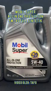 MOBIL SUPER AIOP 5W-40 GALON / MOBIL SUPER 5W40 FULL SINTETIK