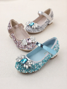 Belle | Aurora Princess Heel Girls Leather Shoes