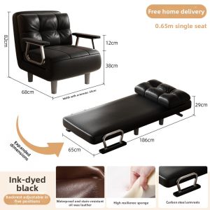 HUIXIONGKANLAN | Sit and Lie Easy Lazy Sofa Bed
