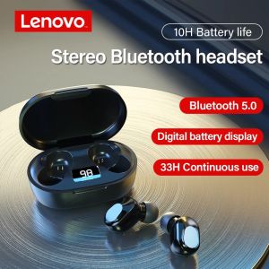 Lenovo XT91 TWS BT5.0 Bluetooth Headset Wireless Earphones AI Touch Gaming Headset With Microphone LED Digital Display Android Universal Mobile Phone Mini Wireless Earbuds