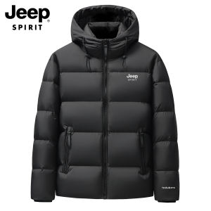 JEEP SPIRIT | Goose Down Thickened Insulated Hooded Loose Winter Jacket