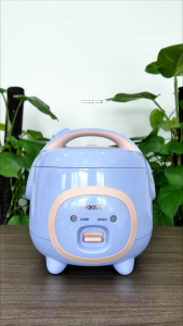 Nồi cơm điện mini 1L Gaabor RC-25M01A kèm xửng hấp tay cầm chống dính một nút sử dụng