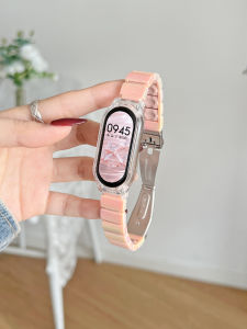 psnld | Dây Đeo Đồng Hồ Xiaomi Mi Band 10/9 NFC Dòng Gốm Sáng Tạo Độc Quyền Màu Hồng