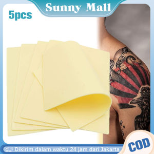 Kulit Palsu 5pcs Skin Practice Kulit Latihan Sulam Untuk Latihan Microblading Alis Permanen Makeup Pemula