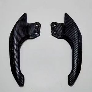 [Winner X V2 V3] Ốp Tay Dắt (Ốp Cảng Sau) Cặp Bọc Mũi Dè Nhựa Abs Vân Carbon Cho Honda Winner X v2 v3 Đời 2019 đến 2023 (Ảnh tự chụp)
