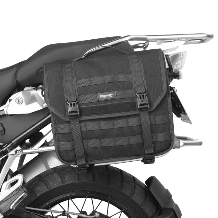 Rhinowalk Motorcycle Saddle Bag 13L Large Capacity 100% Waterproof Quick  Release Portable Moto Side Bag With Inner Support Board Rear Seat Tail Side 