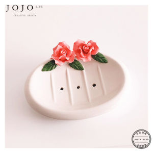 Đĩa Đựng Xà Phòng JOJOS L. PD.Cond. Đĩa Đựng Xà Phòng Phòng Tắm Nhà Tắm Thoát Nước Đĩa Đựng Xà Phòng Chữa Lành Cho Cô Gái Đáng Yêu